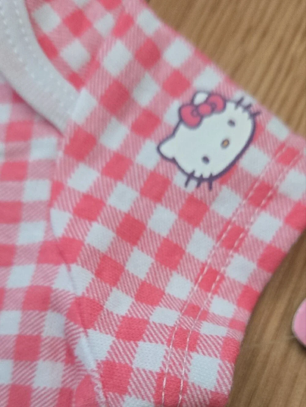 Hello Kitty Pink Peach Romper Set